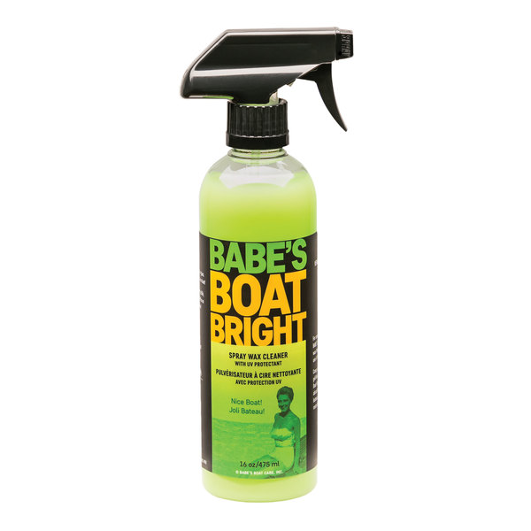Babes Boat Care Products BABE'S Boat Care Products BB7016 Boat Bright Spray Wax - 16 oz. BB7016